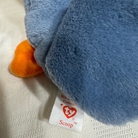 Ty Scoops retired pelican rare no tag great condition - Picture 4 of 9